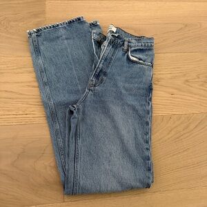 Reformation Blue Flare & Wide Leg Jeans